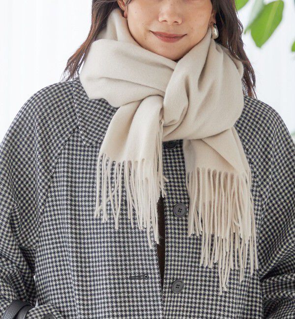 SHIPS for women「ウール カシミヤ ウォッシャブル ストール」|ストール|