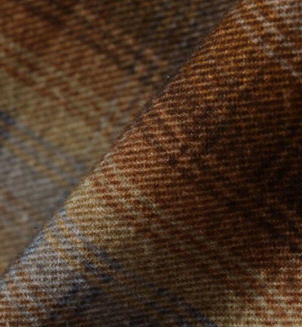 SHIPS「City Ambient Products: 〈洗濯機可能〉レギュラー プリント フランネル チェック シャツ」|シャツ・ブラウス|