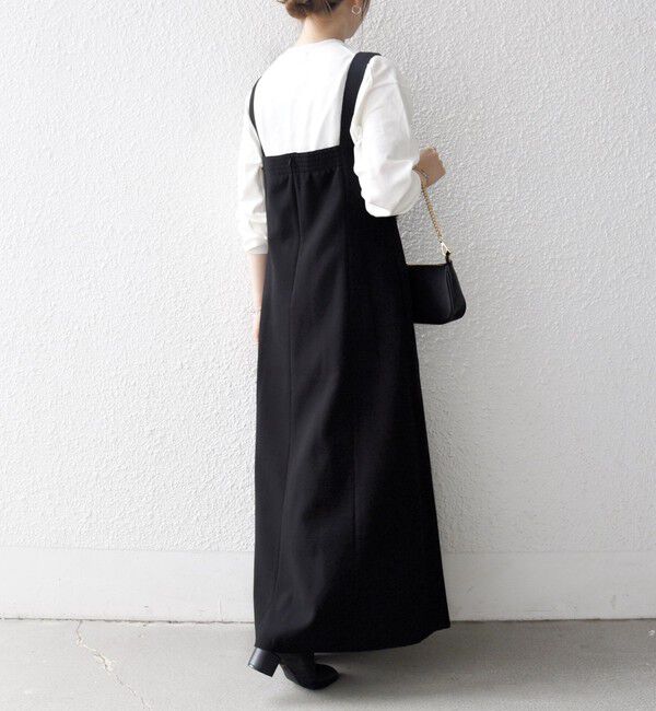 SHIPS any「SHIPS any: エア ニードル タック フレア ジャンパースカート」|ワンピース|