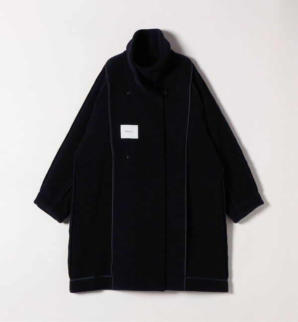 SHIPS any「SHIPS any: カシミヤ ミックス スタンドカラー ミドル コート」|その他|