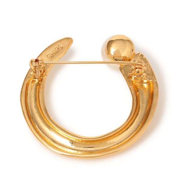 SHIPS for women「ニュアンス パール モチーフ ブローチ」|ブローチ・コサージュ|