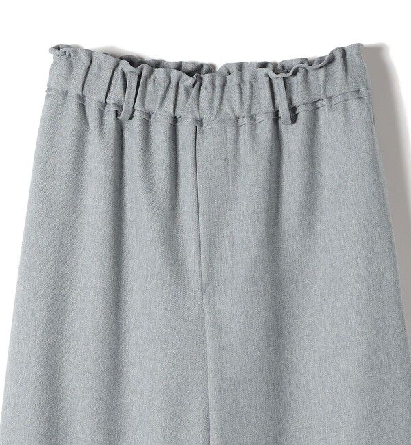 SHIPS for women「〈手洗い可能〉スラブ ツイル イージー スラックス パンツ」|スラックス|