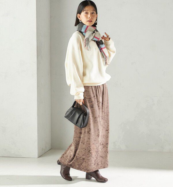 SHIPS for women「カシミヤ リバーシブル マフラー」|マフラー|