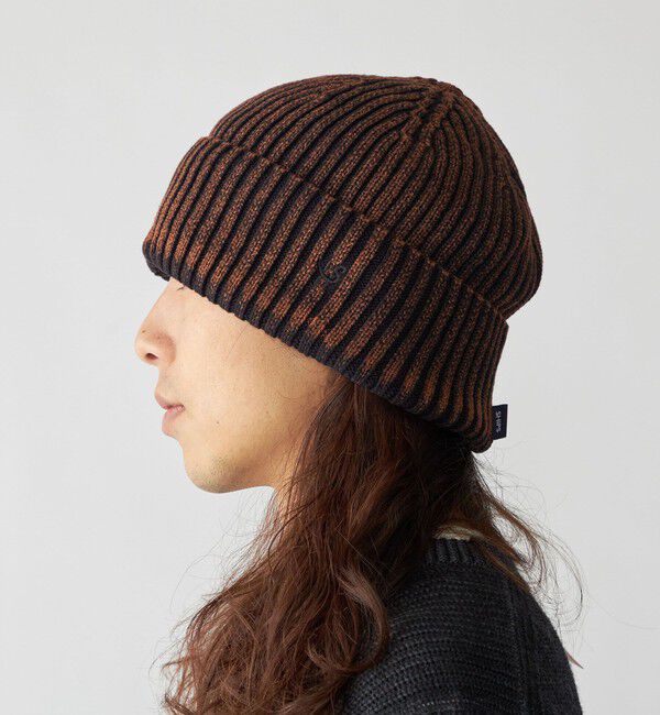 SHIPS「【WEB限定】SHIPS: ブリーチ オーバーフィット エンブロイダリー ワッチキャップ ニット帽」|ニット帽|