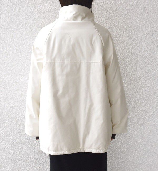 SHIPS for women「【WEB限定】2WAY フェイクファー 中綿 ブルゾン」|ブルゾン・スタジャン|