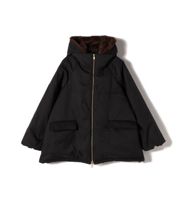 SHIPS for women「【WEB限定】2WAY フェイクファー 中綿 ブルゾン」|ブルゾン・スタジャン|