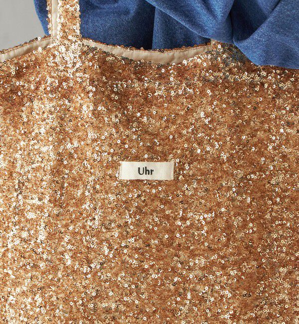 SHIPS for women「【一部SHIPS別注】Uhr: スパンコール トート バッグ」|トートバッグ|