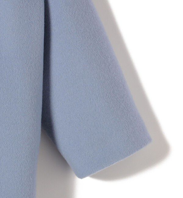 SHIPS for women「Pure SUPER100 ノーカラー コート」|ノーカラーコート|