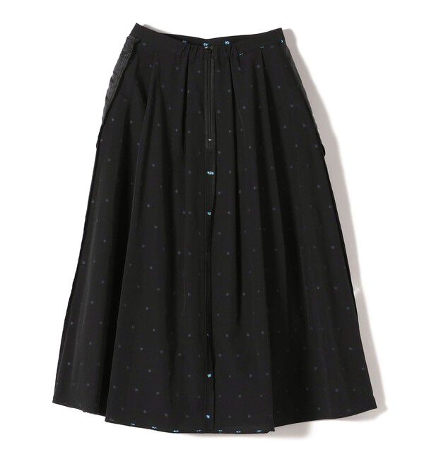 SHIPS for women「〈手洗い可能〉ポンポン ジャカード タック フレア スカート」|スカート|
