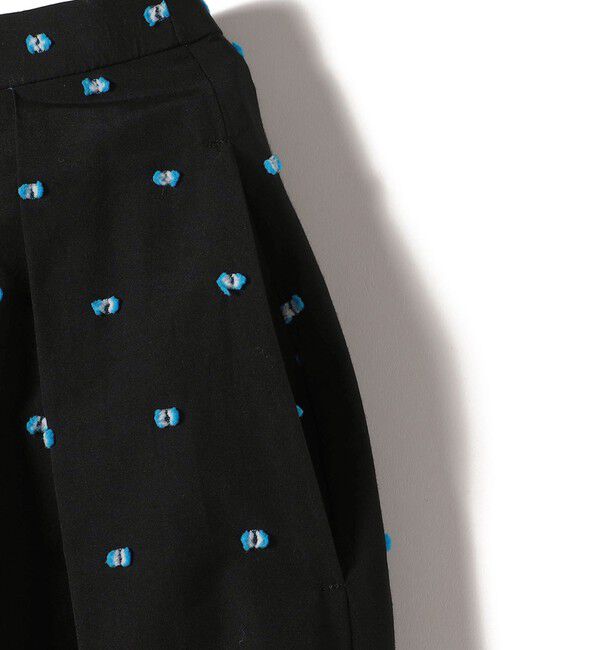 SHIPS for women「〈手洗い可能〉ポンポン ジャカード タック フレア スカート」|スカート|