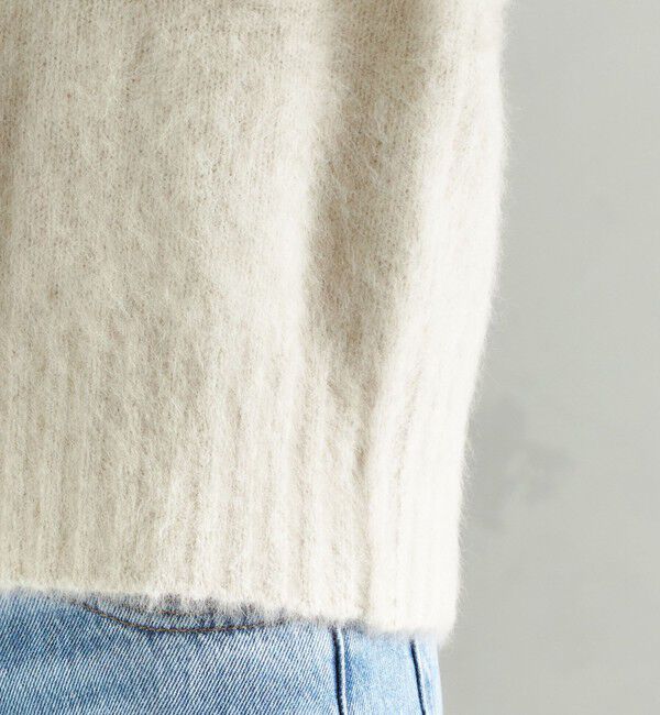 SHIPS for women「〈手洗い可能〉フォックス クルーネック ニット カーディガン」|カーディガン|