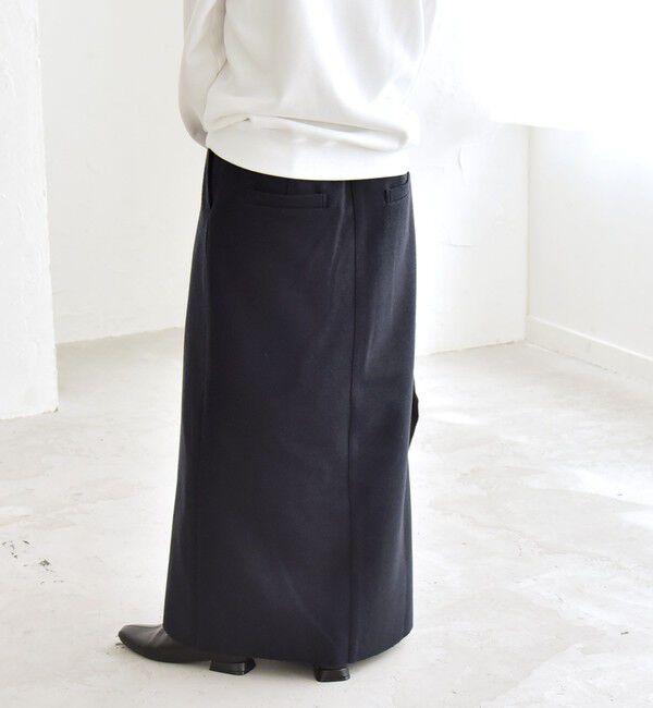 quaranciel「quaranciel: エア ニードル Iライン スリット スカート」|スカート|