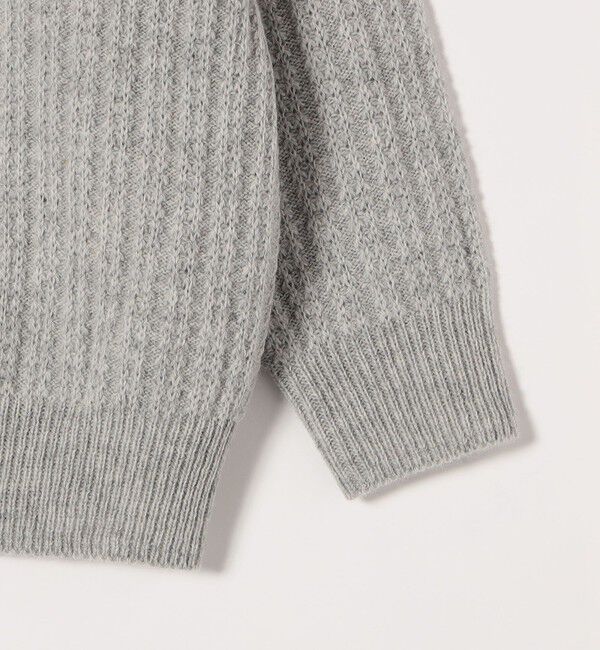 SHIPS any「SHIPS any: リブ タック編み Vネック ルーズ ニット カーディガン」|カーディガン|