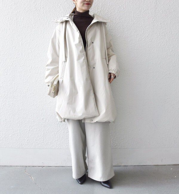 SHIPS any「SHIPS any:〈多機能〉中綿 2WAY フーディー テントライン コート」|その他|