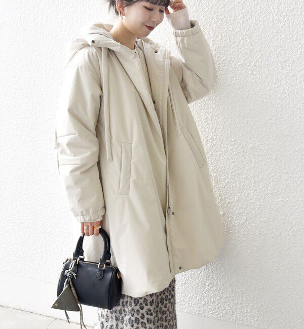 SHIPS any「SHIPS any:〈多機能〉中綿 2WAY フーディー テントライン コート」|その他|