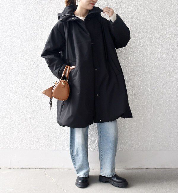 SHIPS any「SHIPS any:〈多機能〉中綿 2WAY フーディー テントライン コート」|その他|