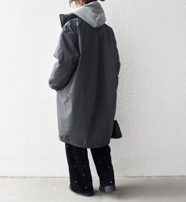 SHIPS any「SHIPS any:〈多機能〉中綿 2WAY スタンドカラー モンスター コート」|その他|