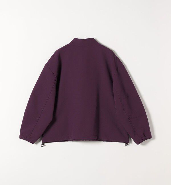 quaranciel「quaranciel:〈洗濯機可能〉ハーフ ジップ ロゴ 刺繍 ドロスト プルオーバー」|プルオーバー|