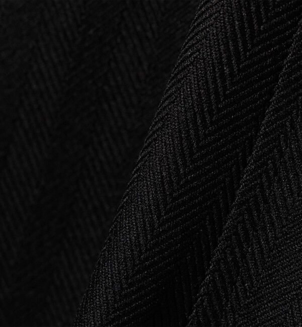 SHIPS any「SHIPS any: ヘリンボーン パイピング フレア ワンピース」|ワンピース|