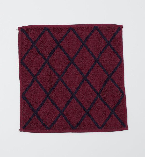 SHIPS Colors 「【一部WEB限定】SHIPS Colors:パイル ハンカチーフ」|ハンカチ|ワイン