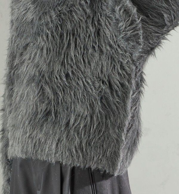 SHIPS for women「〈手洗い可能〉シャギー ファー クルーネック プルオーバー」|ニット・セーター|