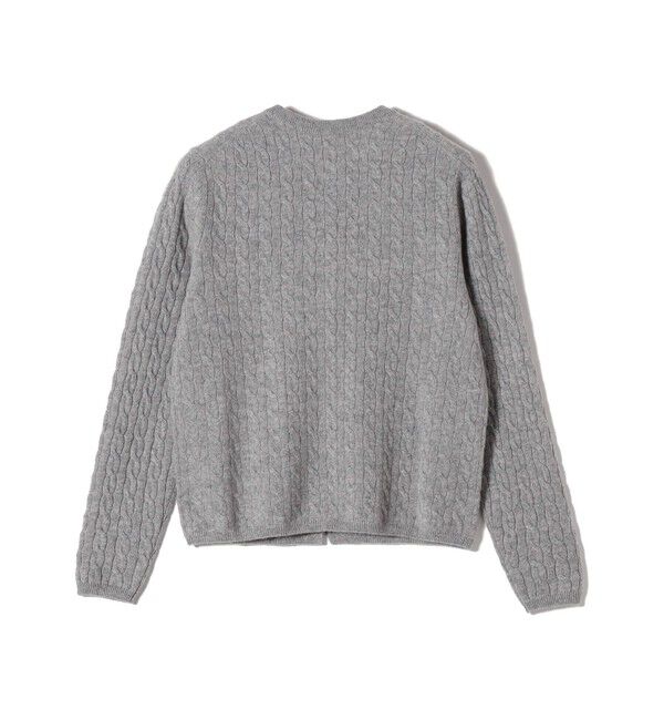 SHIPS for women「カシミヤ 細 ケーブル クルーネック カーディガン」|カーディガン|