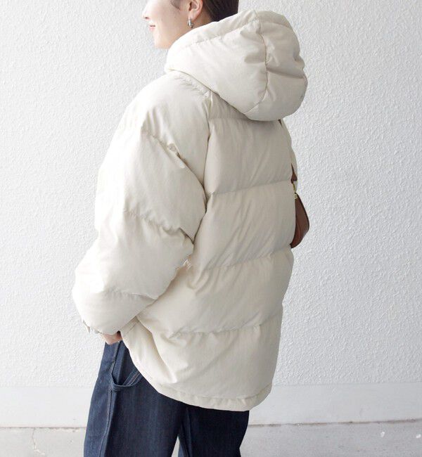 SHIPS any「【WEB限定】SHIPS any: フーディ ショート ダウン ジャケット 2」|ダウン|