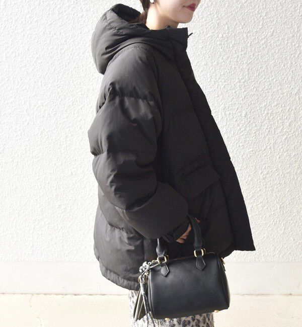 SHIPS any「【WEB限定】SHIPS any: フーディ ショート ダウン ジャケット 2」|ダウン|