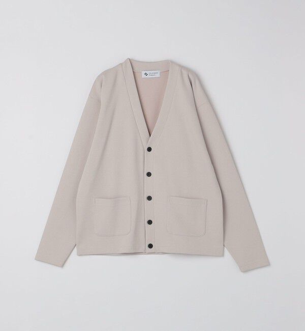 SHIPS「City Ambient Products: Wフェイス カノコ Vネック カーディガン」|カーディガン|