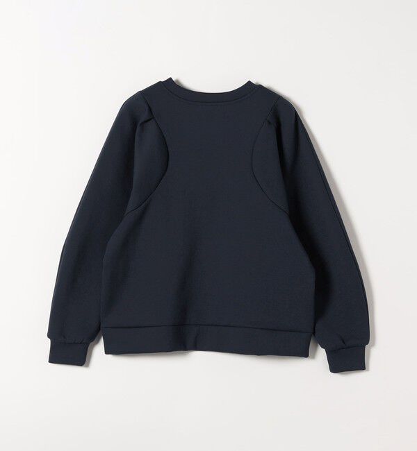 quaranciel「quaranciel:〈洗濯機可能〉スタッズ ロゴ ダンボール スウェット プルオーバー」|スウェット・ジャージ|