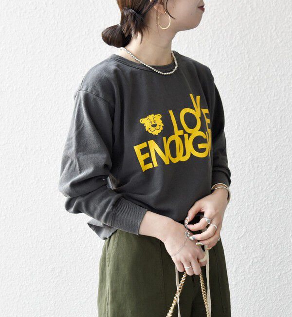 SHIPS any「Mixta:〈洗濯機可能〉ラグラン ロゴ クルーネック プルオーバー」|スウェット・ジャージ|