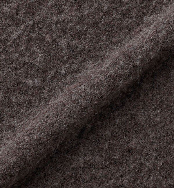 SHIPS「City Ambient Products: シャギー ヘンリー ネック ニット」|ニット・セーター|