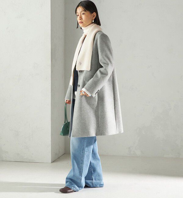 SHIPS for women「細幅 刺繍 ニット マフラー」|マフラー|