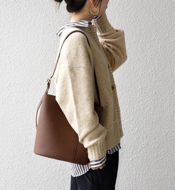 SHIPS any「SHIPS any:〈手洗い可能〉ステッチ デザイン ルーズ ニット カーディガン」|カーディガン|