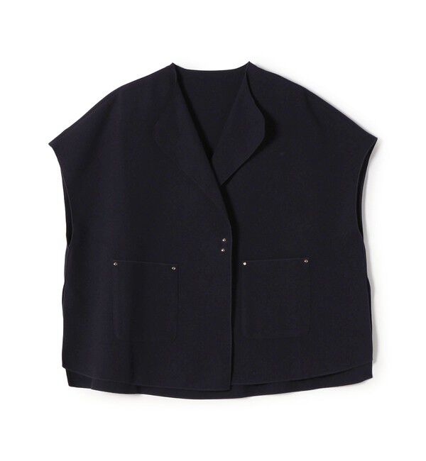 SHIPS Colors 「SHIPS Colors:ダブルフェイス ウールライク オーバー ジレ」|ダウンベスト・ベスト|