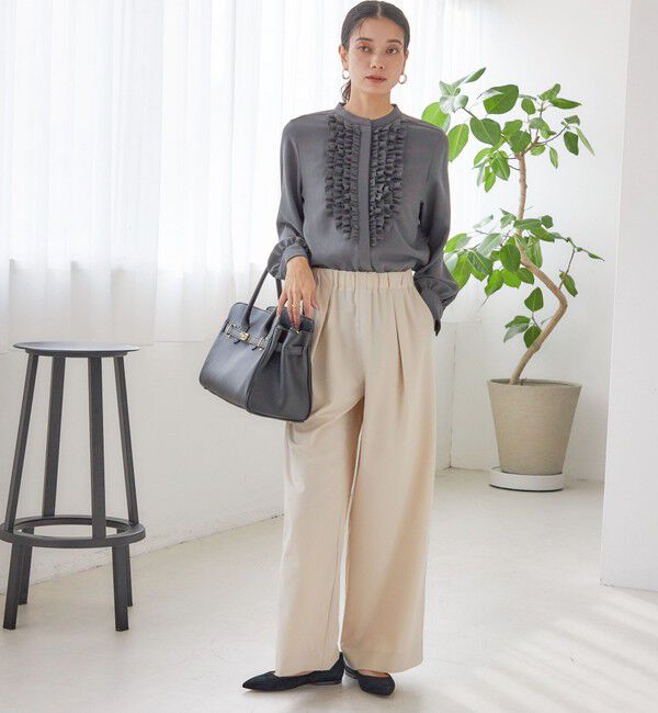 SHIPS for women「【SHIPS別注】MILOS: 金具付き ベルト トート M」|トートバッグ|