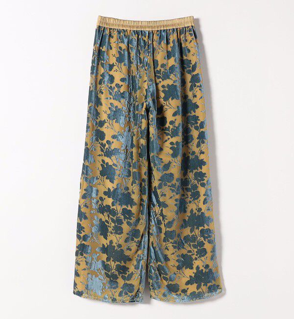 SHIPS any「SHIPS any:〈手洗い可能〉フラワー オパール タック セミワイド イージー パンツ」|その他|