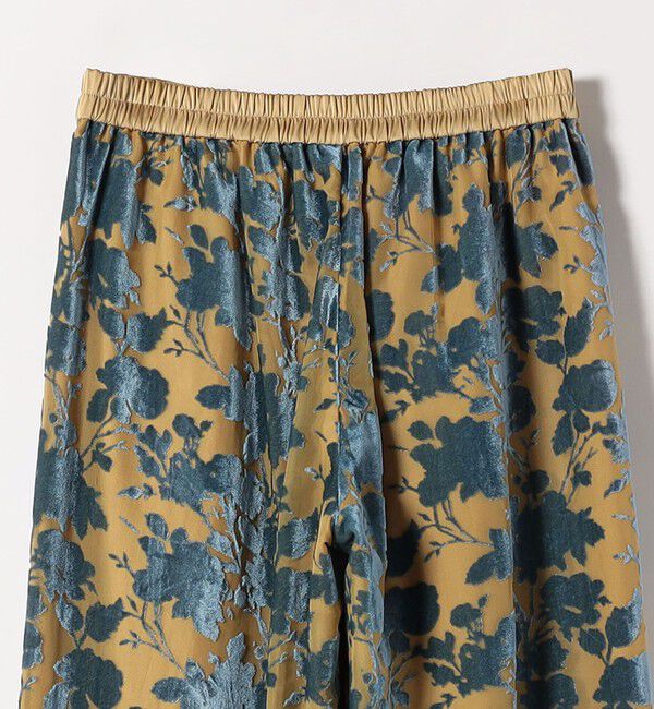 SHIPS any「SHIPS any:〈手洗い可能〉フラワー オパール タック セミワイド イージー パンツ」|その他|