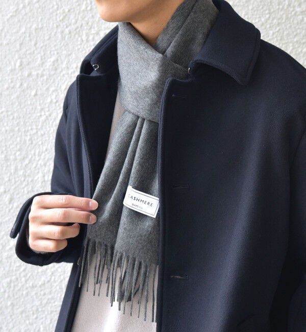 SHIPS any「SHIPS any: カシミヤ ソリッド マフラー 25AW」|マフラー|