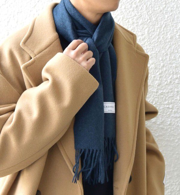 SHIPS any「SHIPS any: カシミヤ ソリッド マフラー 25AW」|マフラー|