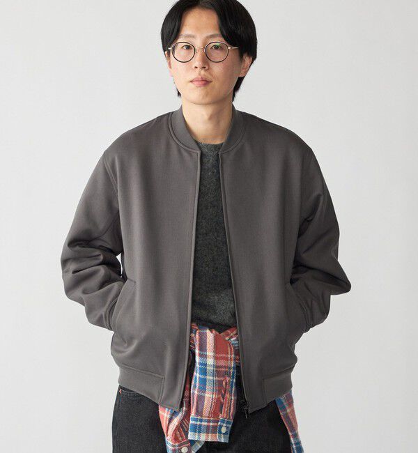 SHIPS「SHIPS: ダウンファブリック ブルゾン」|ブルゾン・スタジャン|