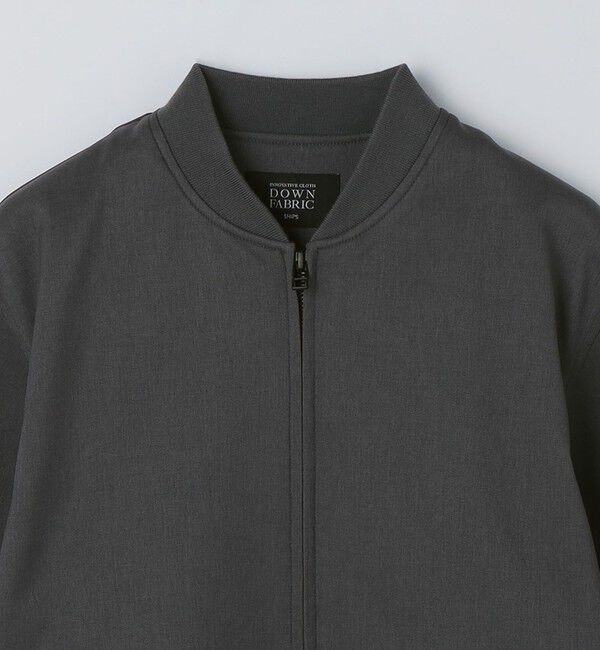 SHIPS「SHIPS: ダウンファブリック ブルゾン」|ブルゾン・スタジャン|