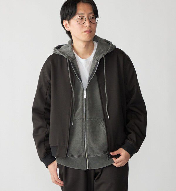 SHIPS「SHIPS: ダウンファブリック ブルゾン」|ブルゾン・スタジャン|