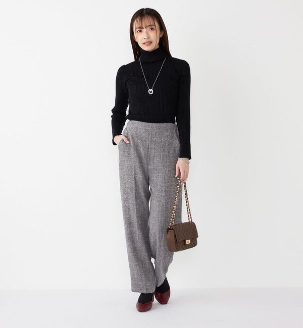 SHIPS Colors 「SHIPS Colors:14G リブ タートルネック ニット」|ニット・セーター|