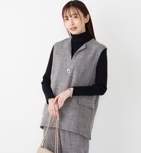 SHIPS Colors 「SHIPS Colors:14G リブ タートルネック ニット」|ニット・セーター|