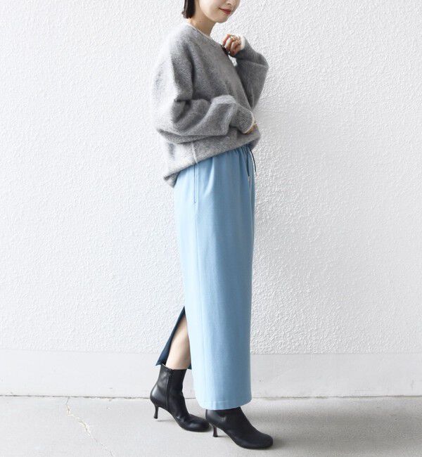 SHIPS for women「〈手洗い可能〉両面起毛 ドロスト スカート」|スカート|