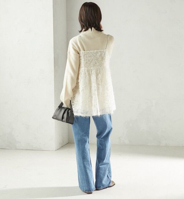 SHIPS for women「〈手洗い可能〉前後 2WAY レース キャミソール」|キャミソール|