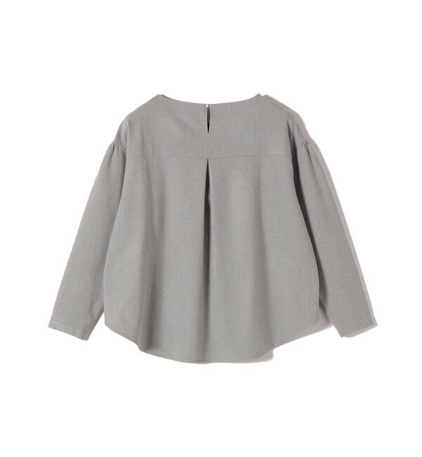 SHIPS for women「〈手洗い可能〉両面起毛 裾 ラウンド デザイン プルオーバー」|シャツ・ブラウス|