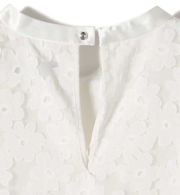 SHIPS for women「〈手洗い可能〉IPEKER オパール 加工 ブラウス（セレモニー対応可）」|シャツ・ブラウス|