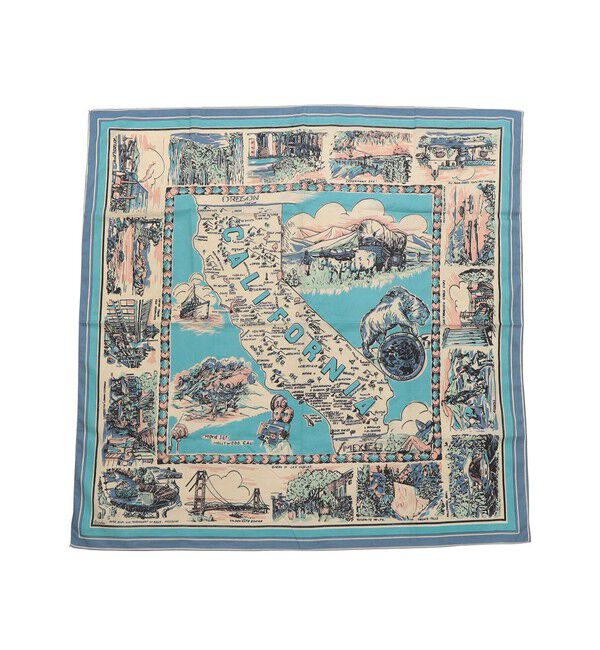 SHIPS for women「《一部追加予約》BINDU: スカーフ 100&times;100」|バンダナ・スカーフ|